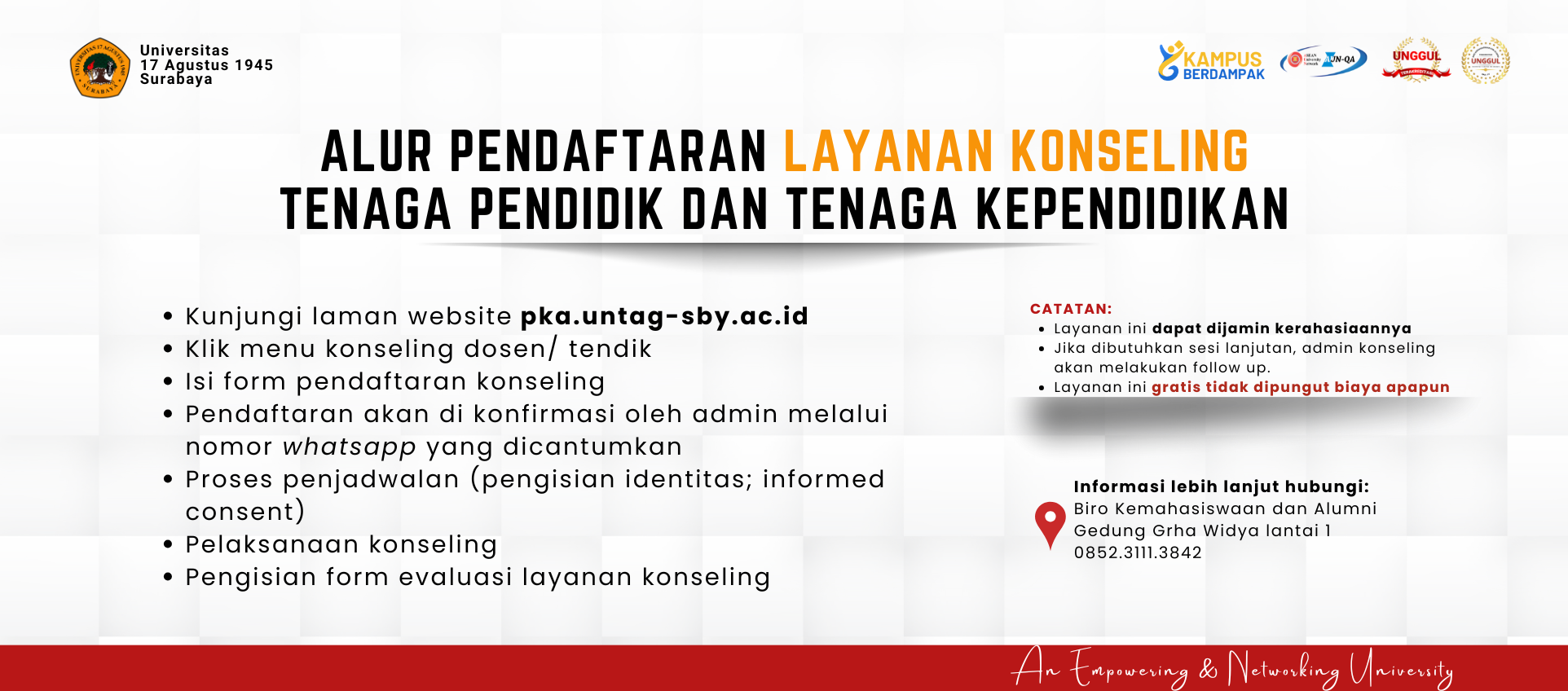 LAYANAN KONSELING TENDIK DOSEN